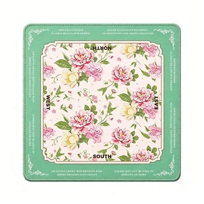 Patrún Floral Mahjong Mat